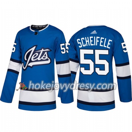 Pánské Hokejový Dres Winnipeg Jets Mark Scheifele 55 Alternate 2018-2019 Adidas Authentic